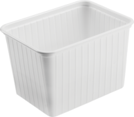 PP ribbed container 2 l